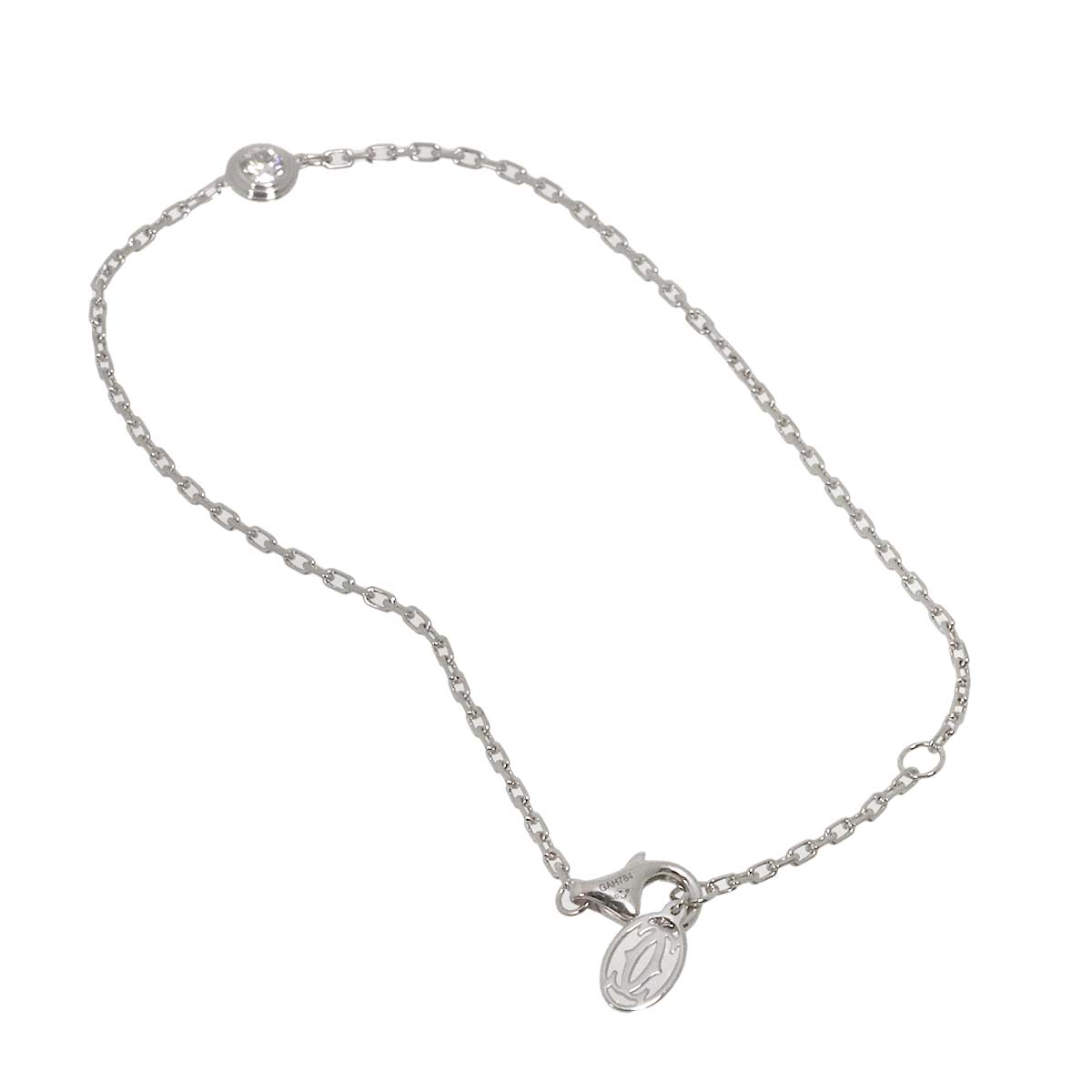 d Amour Diamond Bracelet LM 18K White Gold 750