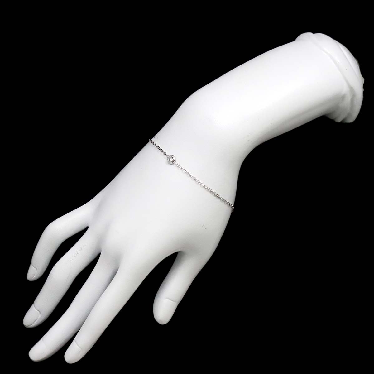 d Amour Diamond Bracelet LM 18K White Gold 750