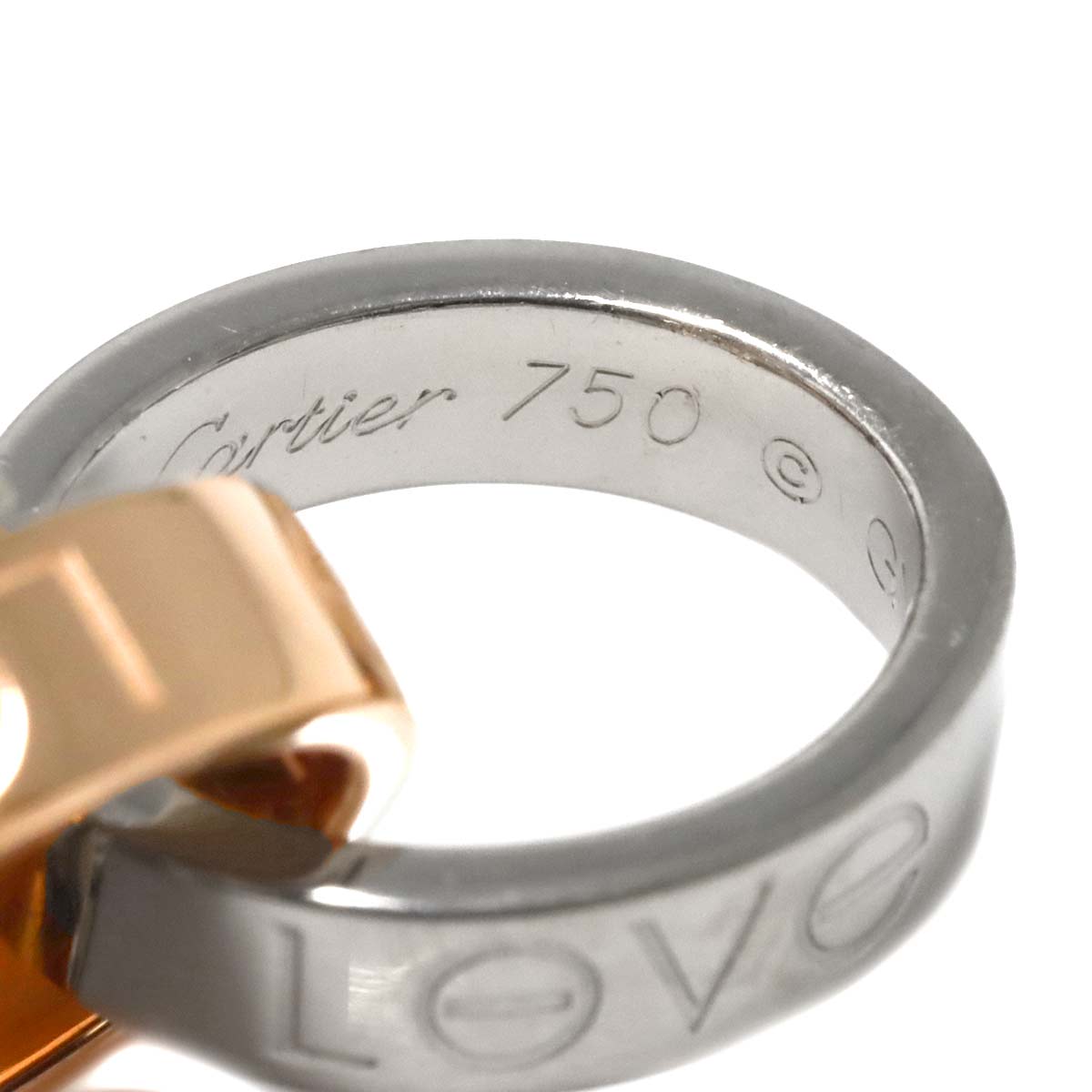 LOVE Charity Bracelet 18K PG WG Gold 750