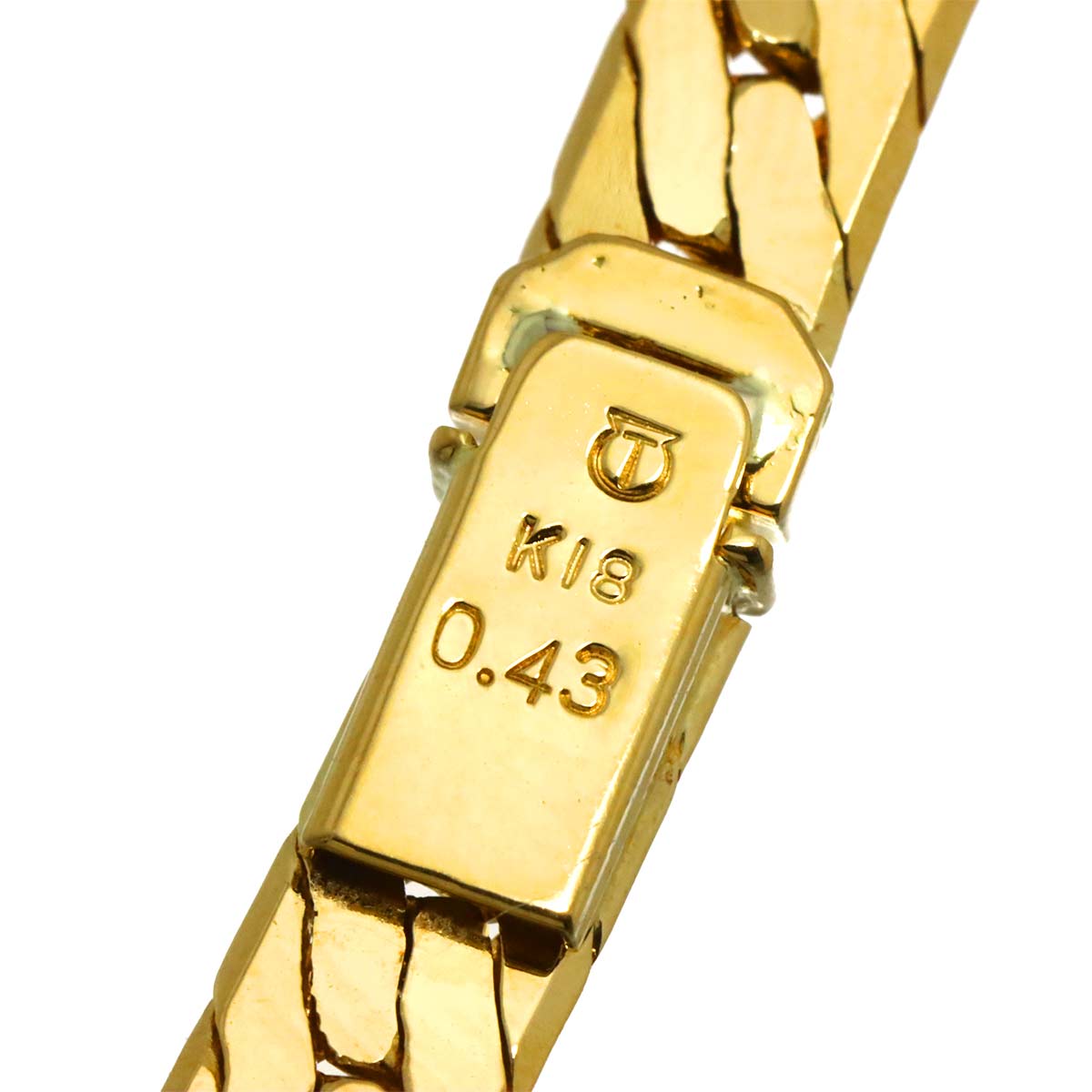 Diamond 0.43ct Necklace 18K YG 750