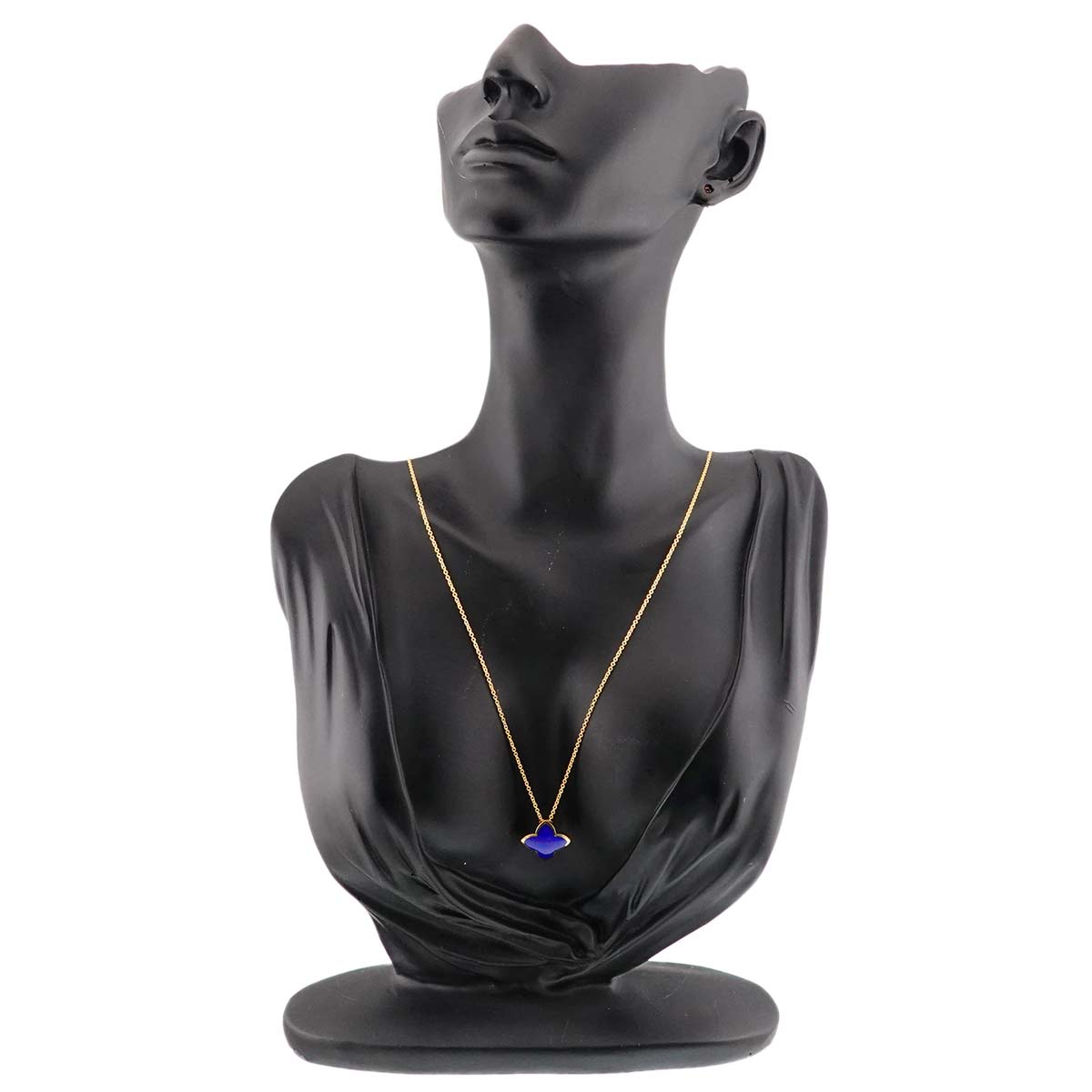 Lapis Lazuli Necklace 18K Yellow Gold 750