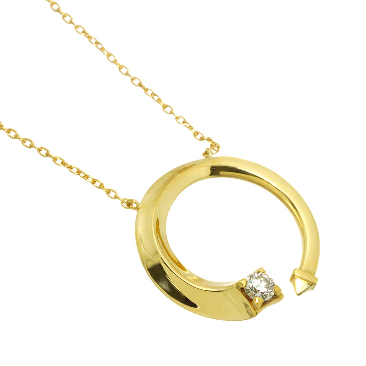 Avaanti Diamond Necklace 18K YG 750