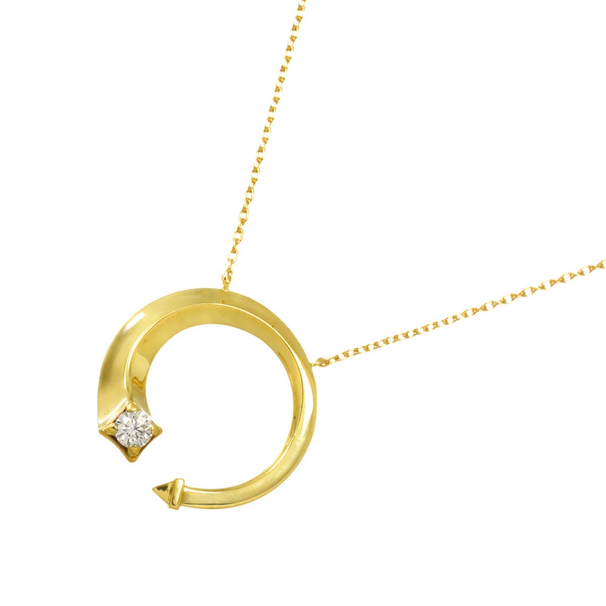 Avaanti Diamond Necklace 18K YG 750