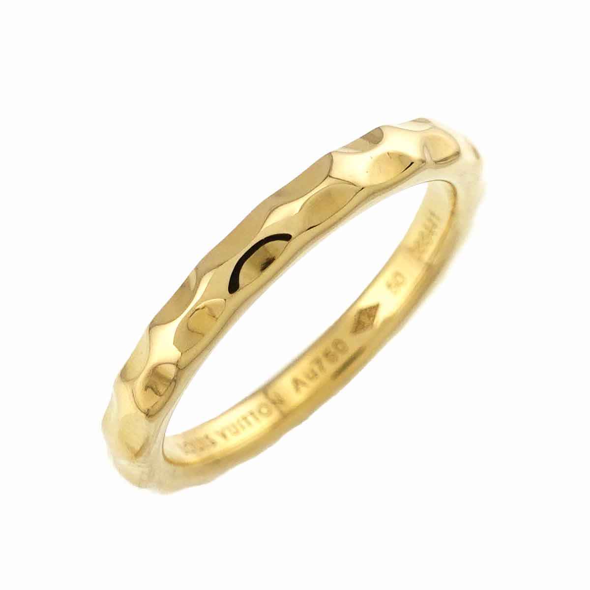 Alliance Monogram Ring 18K YG 750 Size50 5.25(US)