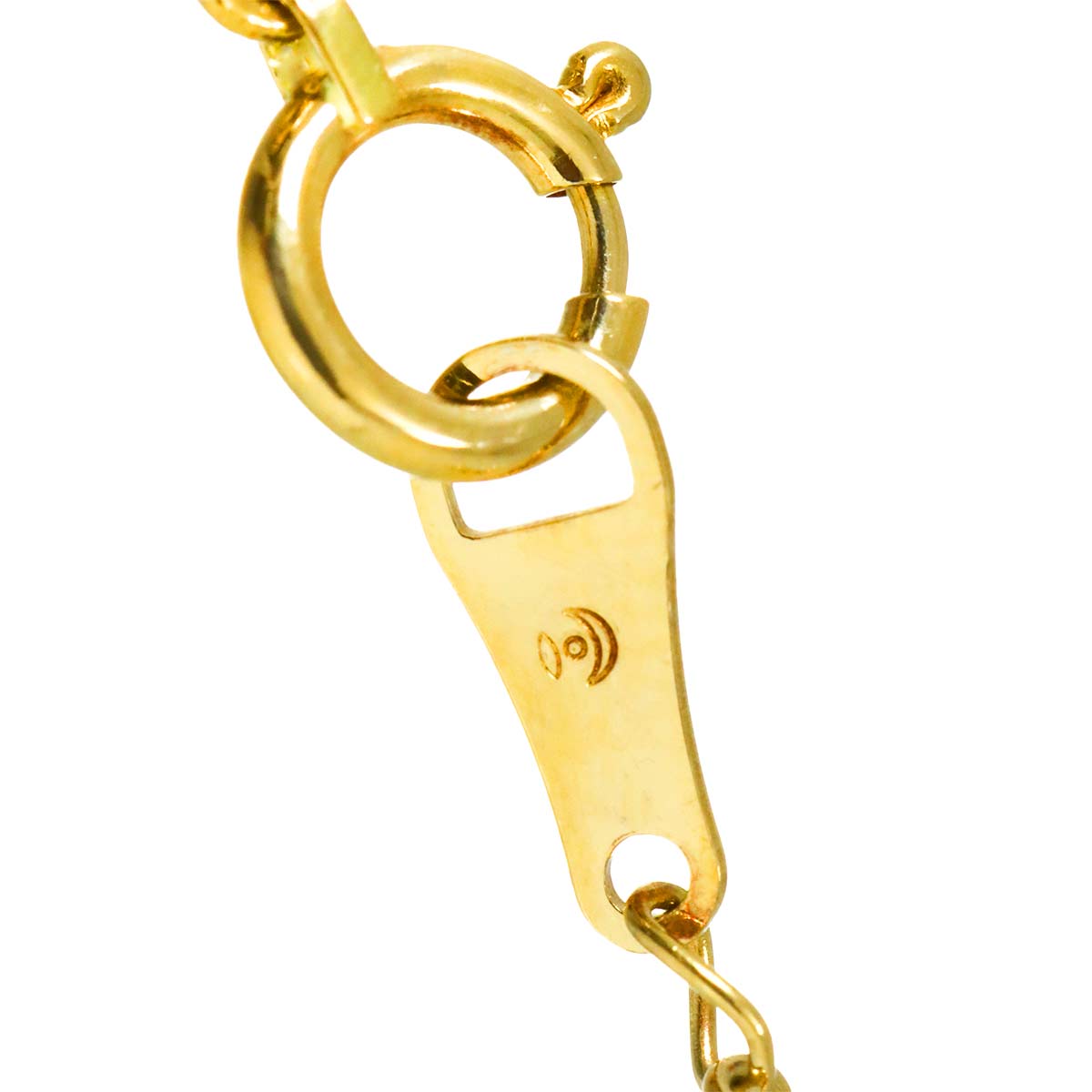 Freshwater cultured pearl 5.7-3.4mm Necklace 18K YG 750