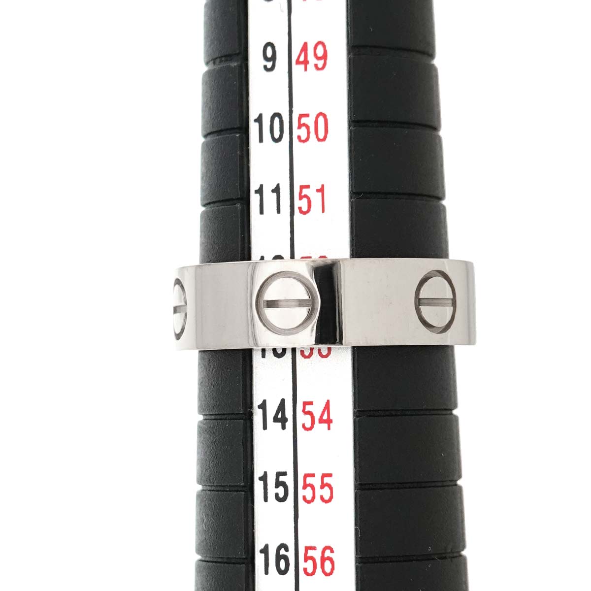 Love Ring 18K White Gold 750 size53 6(US)