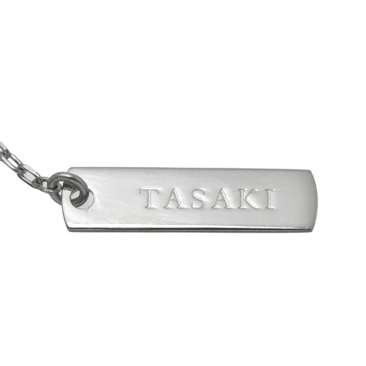 Quartz Amethyst Peridot Necklace 18K White Gold 750