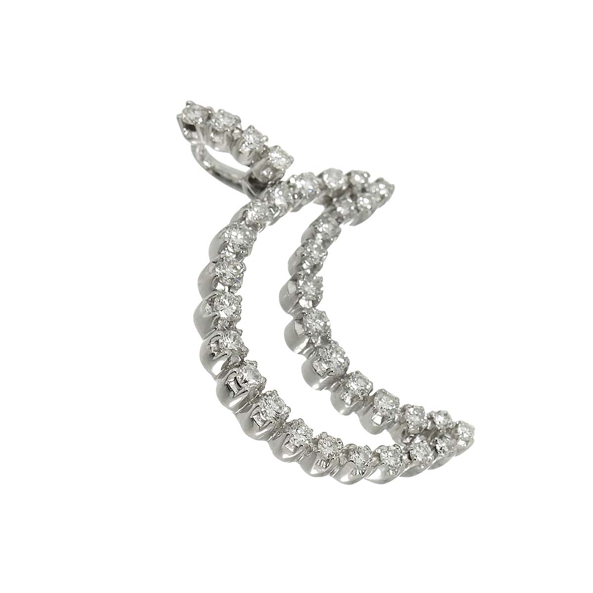 Diamond 0.72ct Pendant Top K18 WG 750