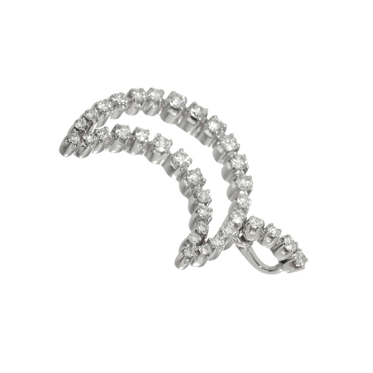 Diamond 0.72ct Pendant Top K18 WG 750