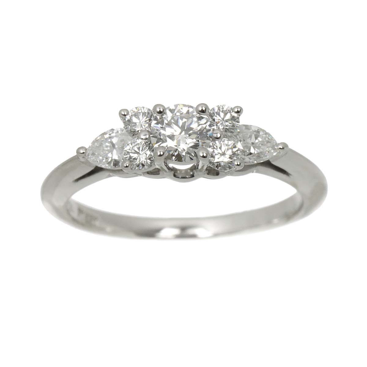 Diamond Ring Platinum size4.75-5(US)