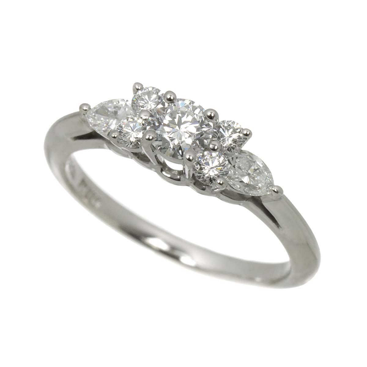 Diamond Ring Platinum size4.75-5(US)
