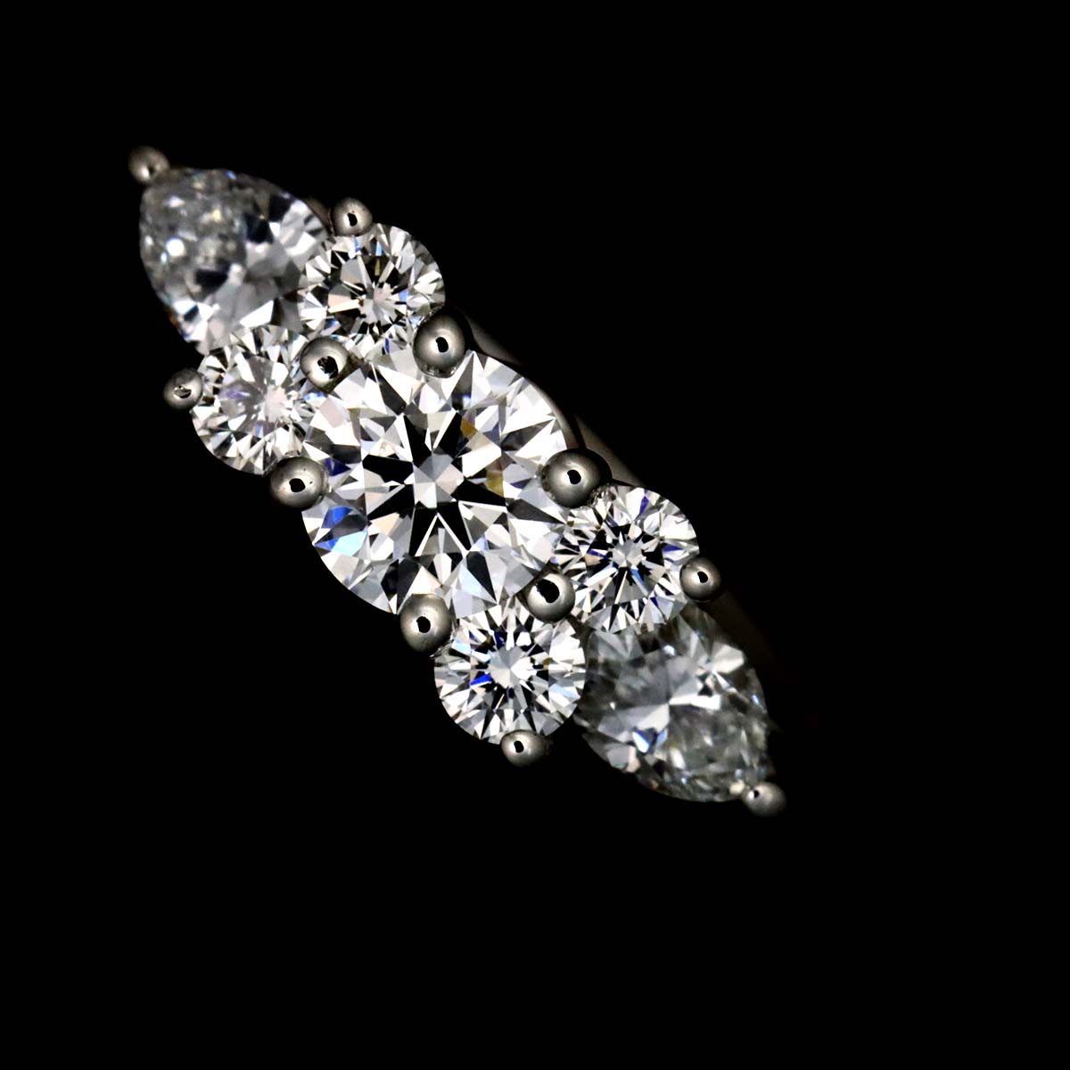 Diamond Ring Platinum size4.75-5(US)