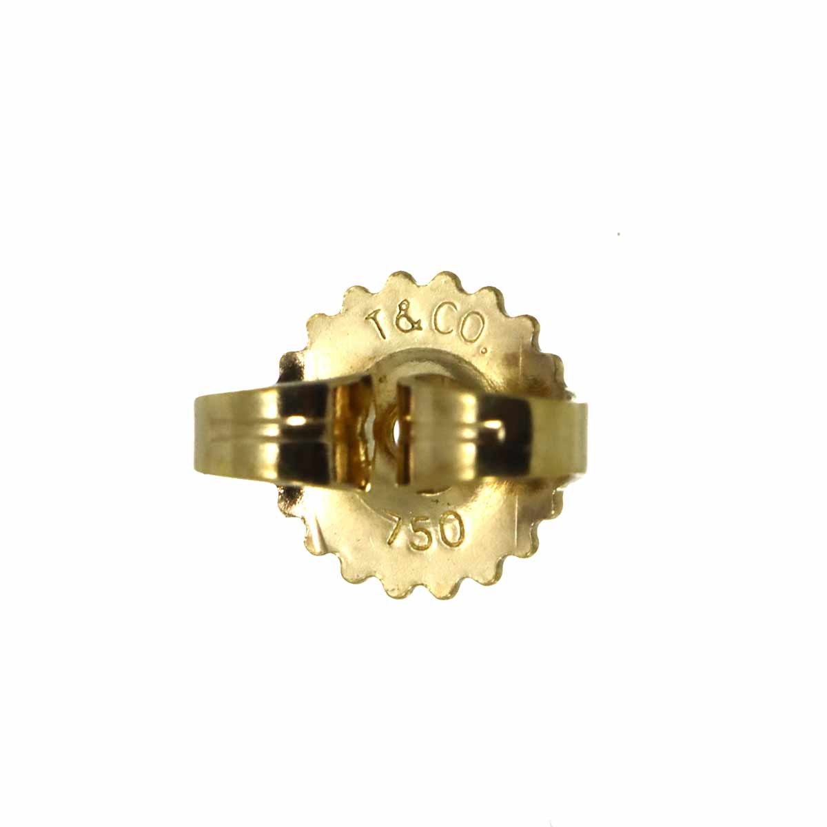 Akoya Pearl 5.0mm Earrings Pierced 18K YG 750