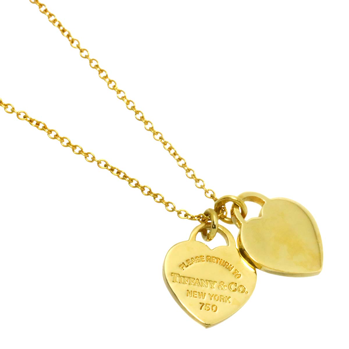 Return to Heart Necklace 18K Yellow Gold 750