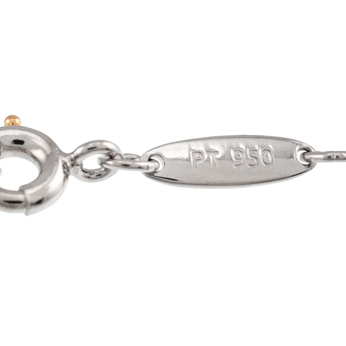 Infinity Cross Necklace Platinum