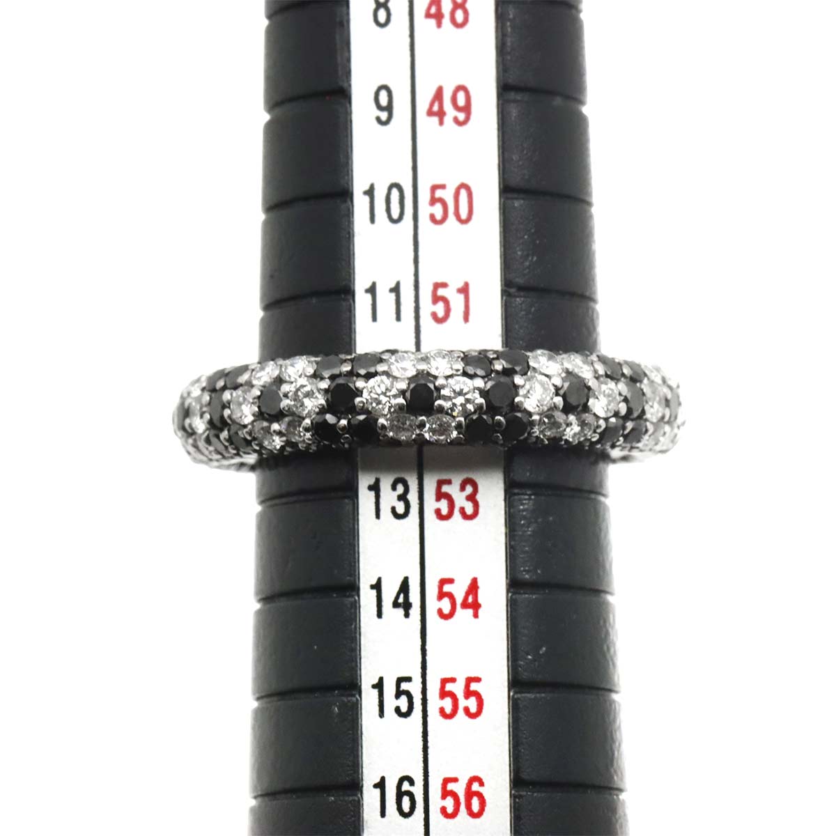 Diamond 2.00/1.11ct Ring 18K WG 750 Size6(US)