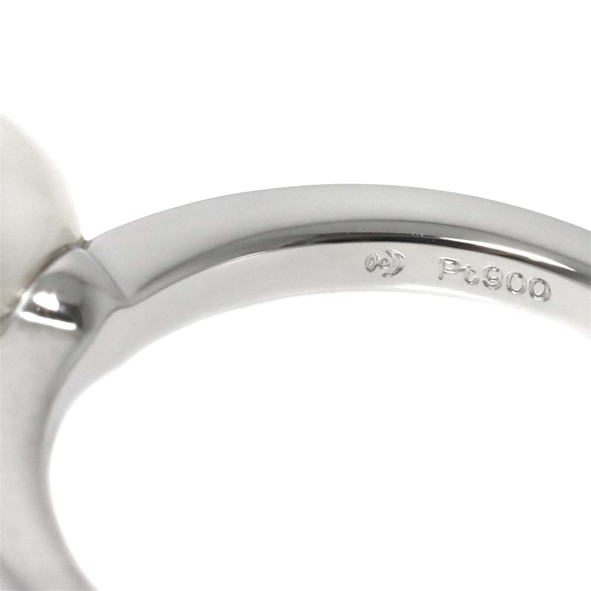 Akoya Pearl 8.0mm Ring Pt size6.75(US)