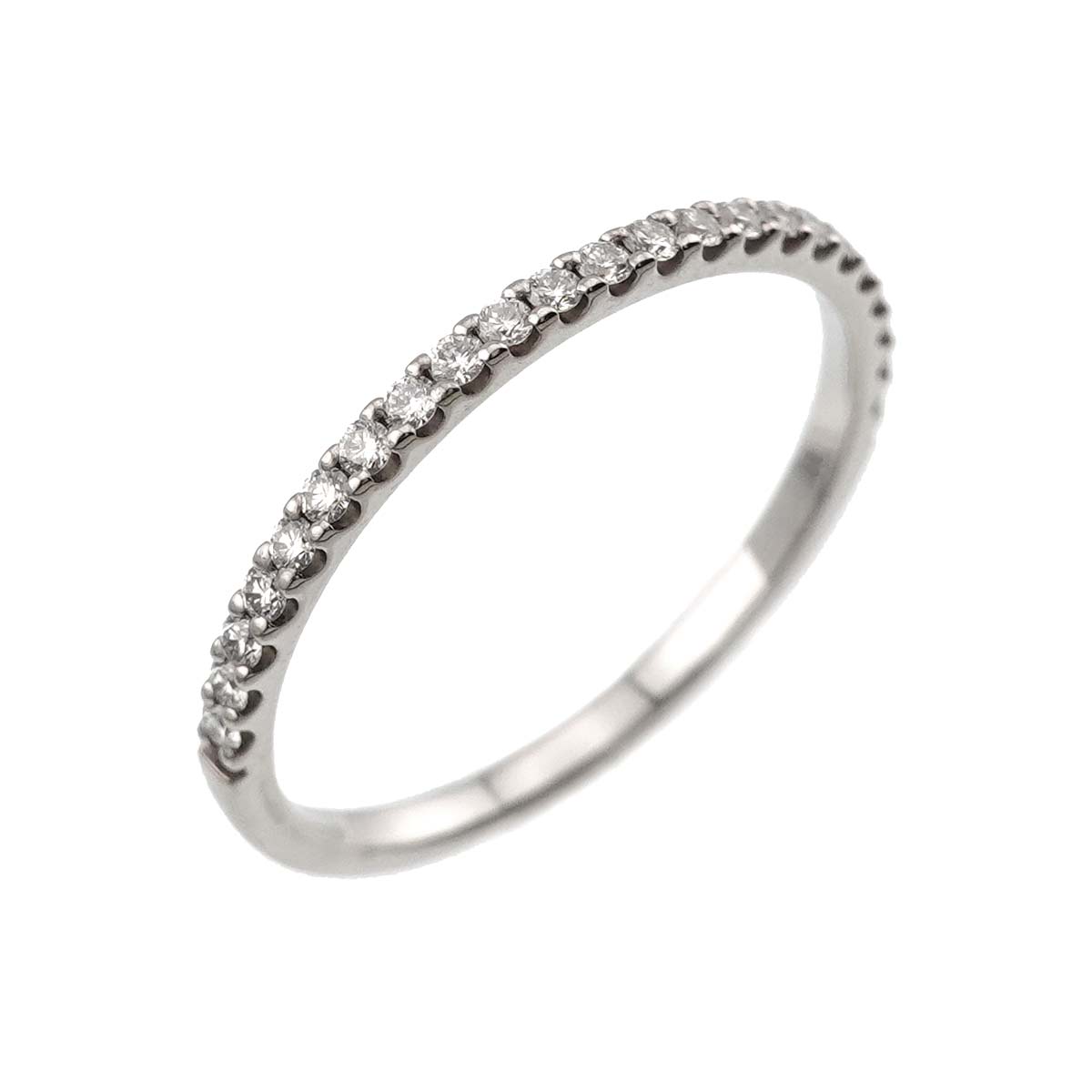 Half Diamond 0.15ct Ring Pt Platinum Size5.25(US)