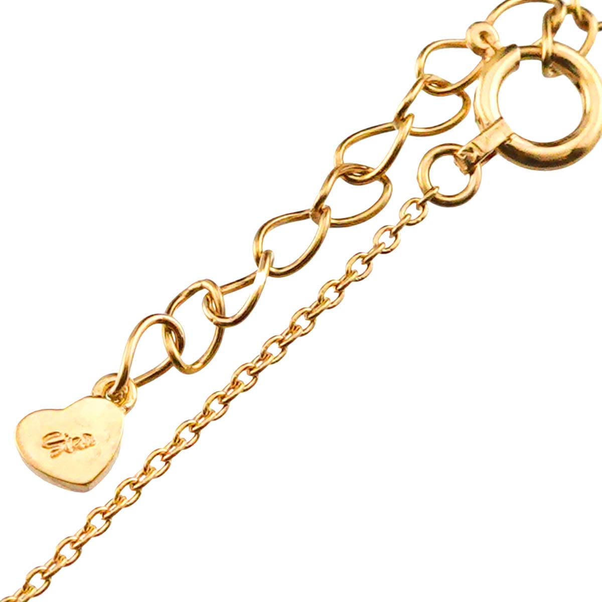 Diamond 0.12ct Necklace 18K YG 750