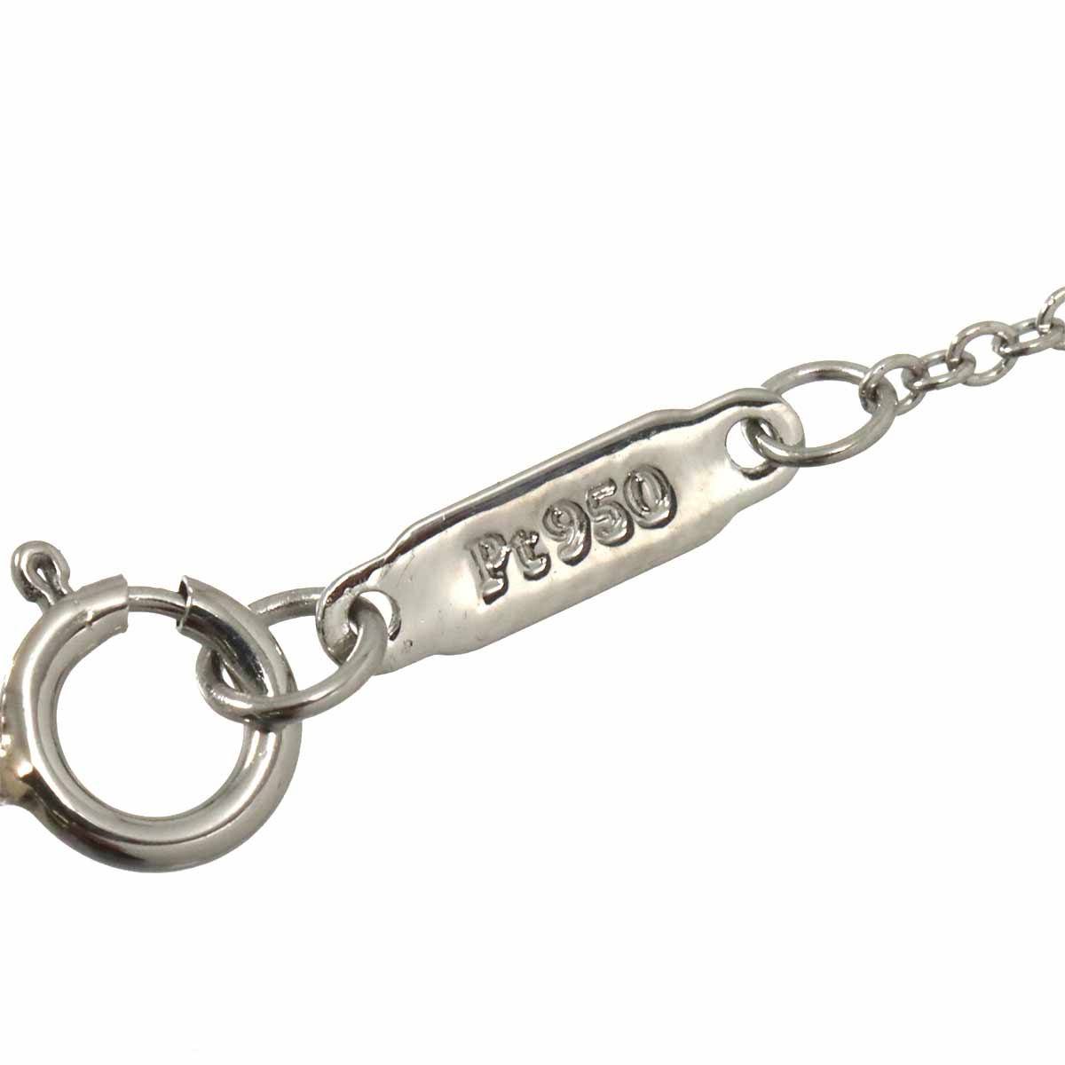 Soleste Aquamarine Diamond Necklace Platinum