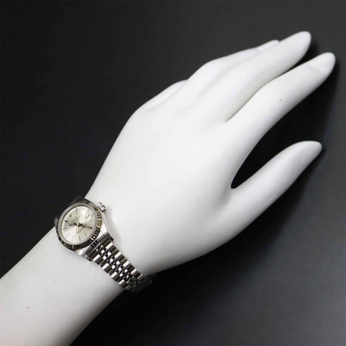 Datejust 79174 Serial F 750 WG White Dial Ladies Watch