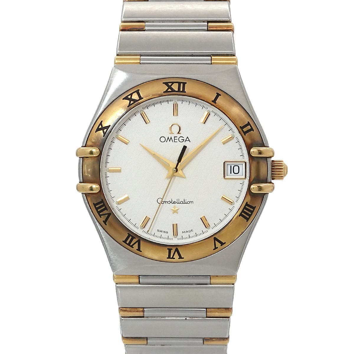 Constellation 1312 30 Quartz Silver Dial SS YG Watch