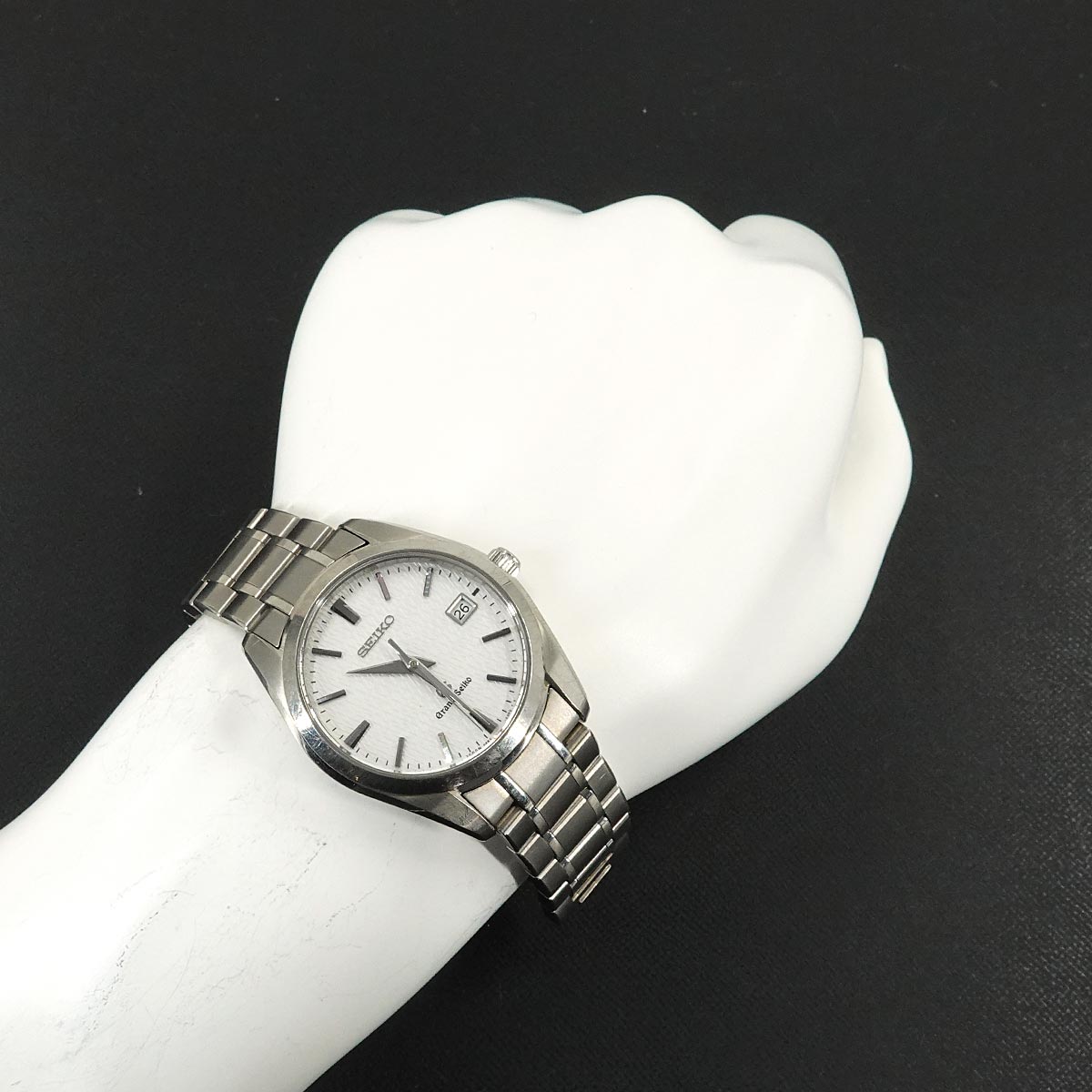 GRAND SEIKO SBGX067 9F62 0AE0 Quartz Silver Dial Mens Watch