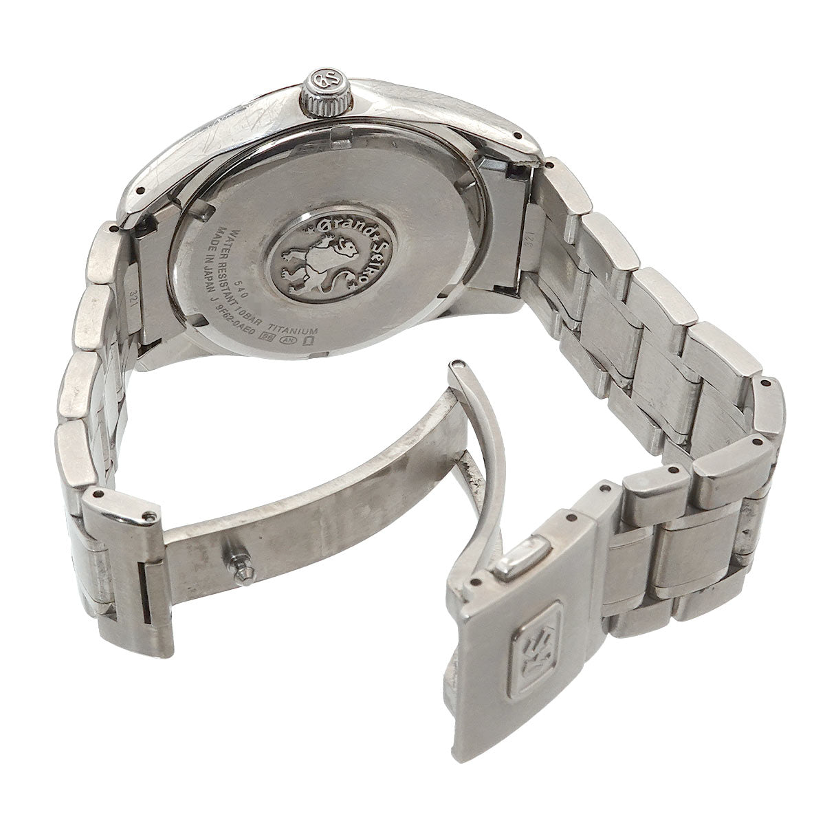 GRAND SEIKO SBGX067 9F62 0AE0 Quartz Silver Dial Mens Watch