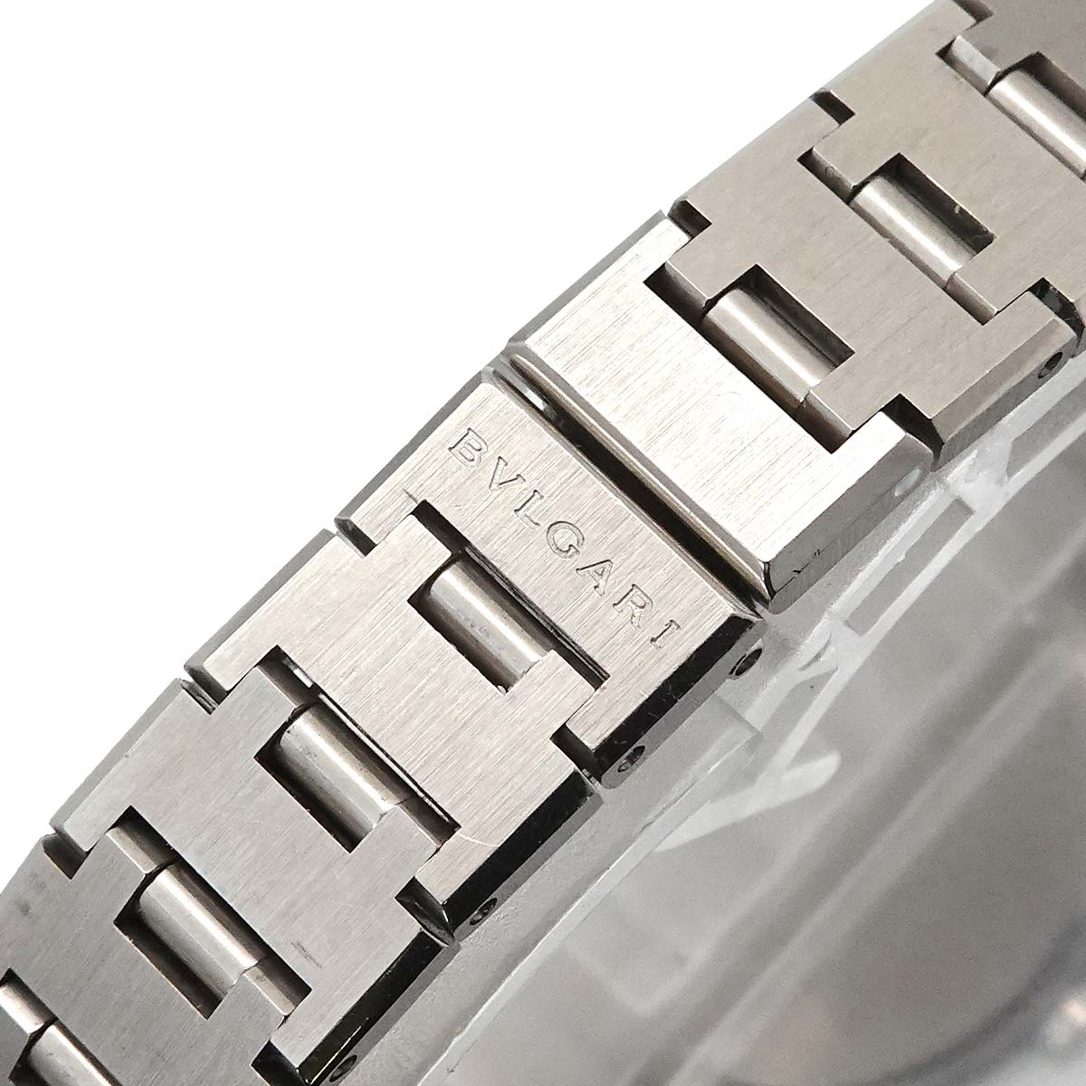 BVLGARIBVLGARI BB26SS 12P Diamond Quartz Black Dial Ladies