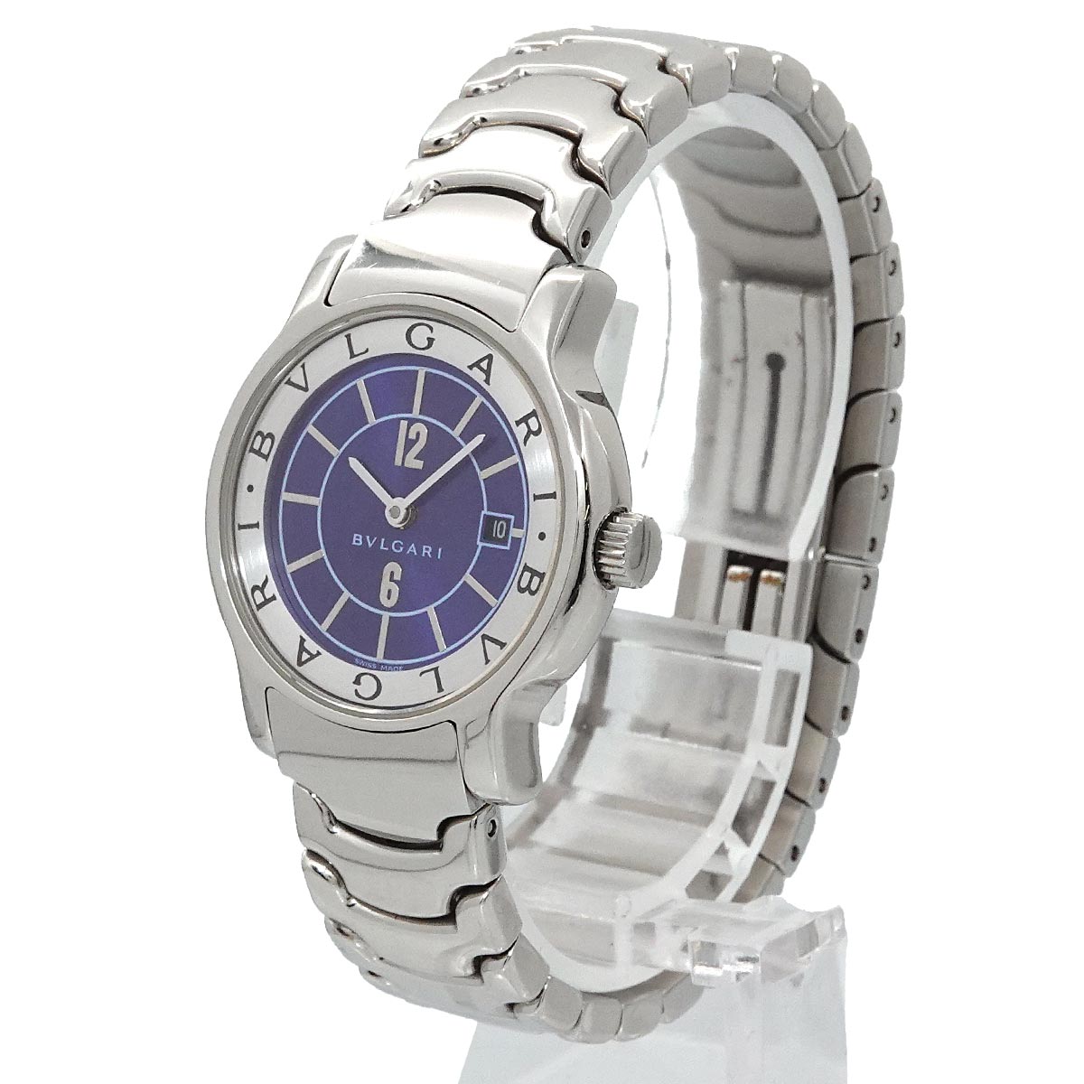Solo tempo ST29S Date Quartz Blue Dial Ladies Watch