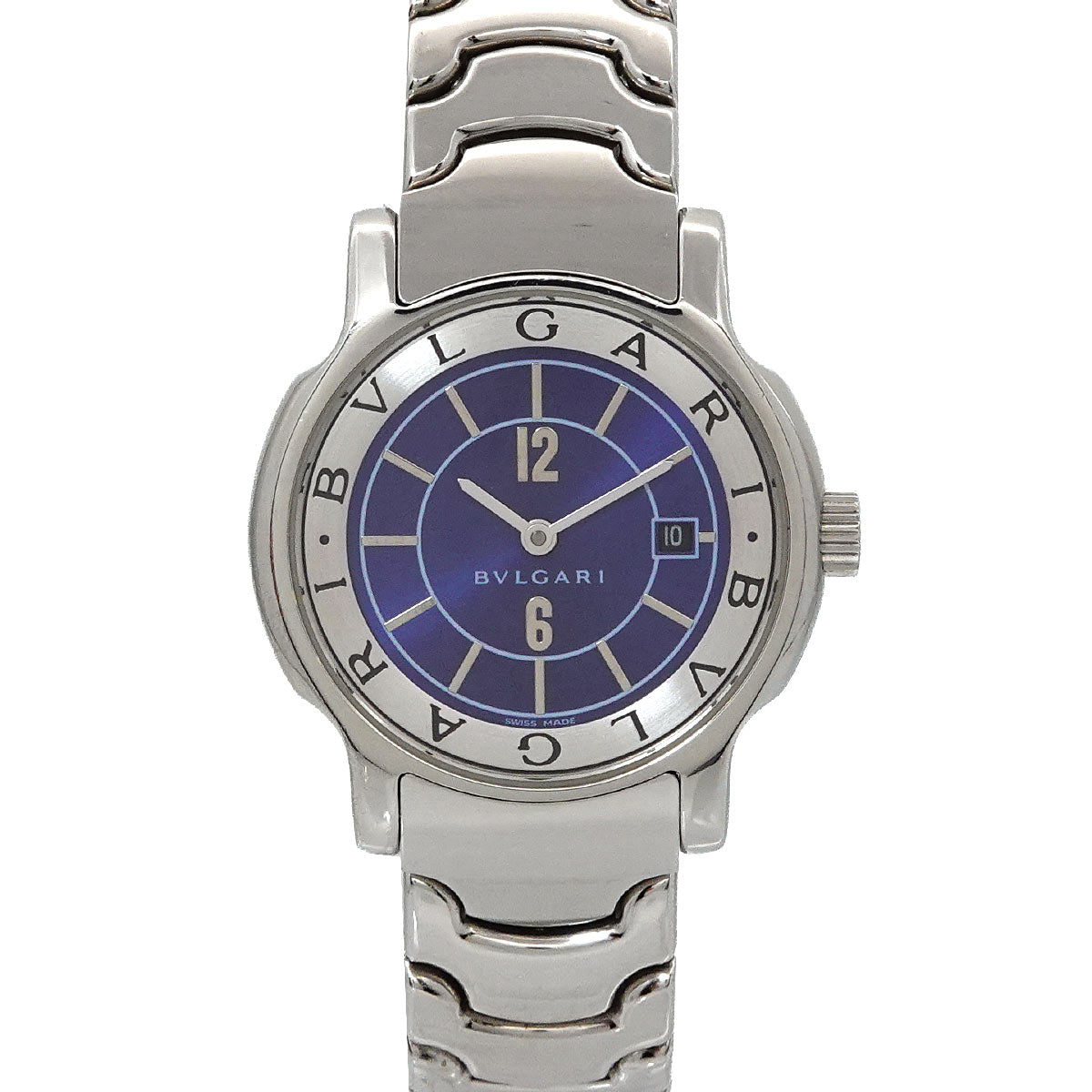 Solo tempo ST29S Date Quartz Blue Dial Ladies Watch