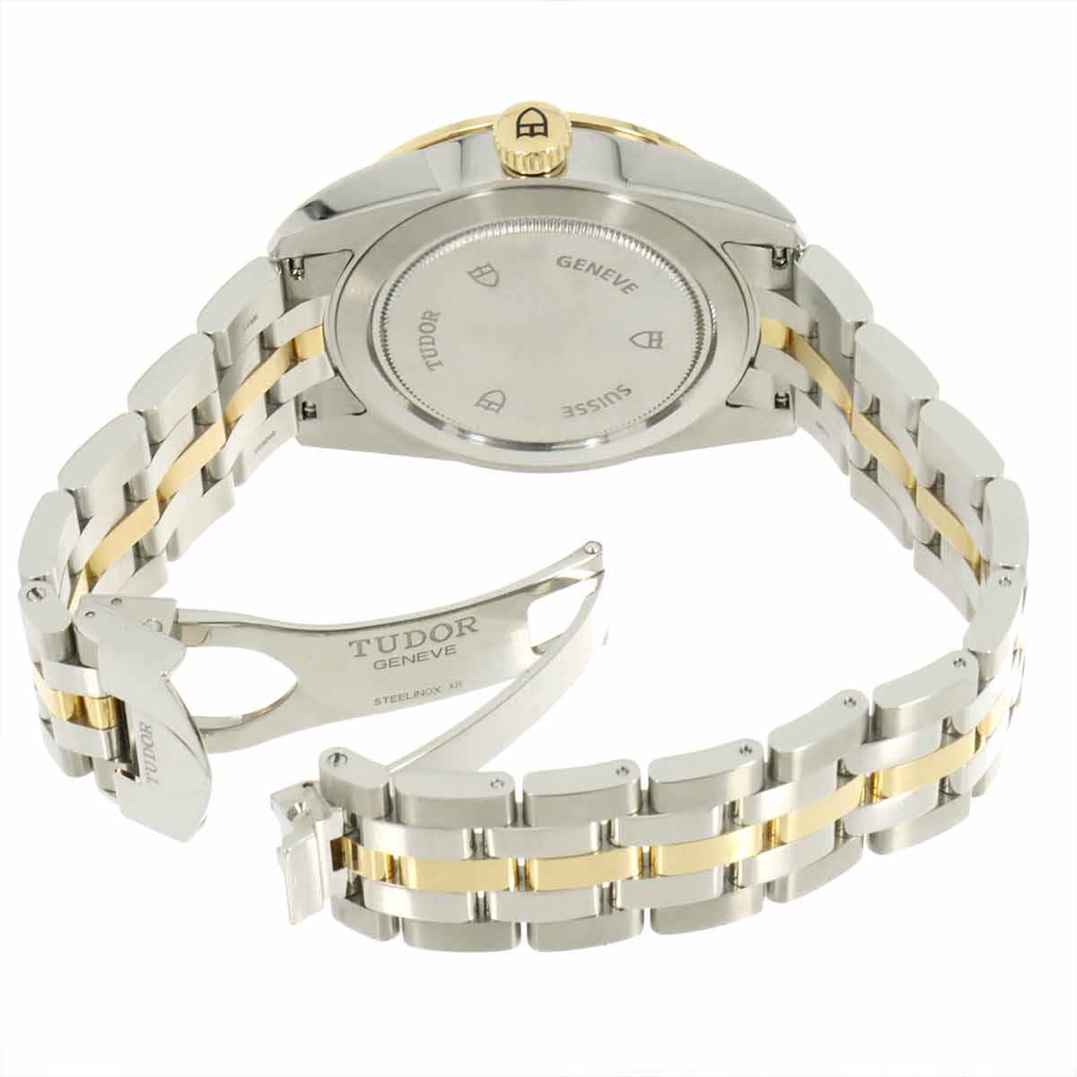 Glamour DateDay 56003 YG Automatic Gold Dial Mens Watch