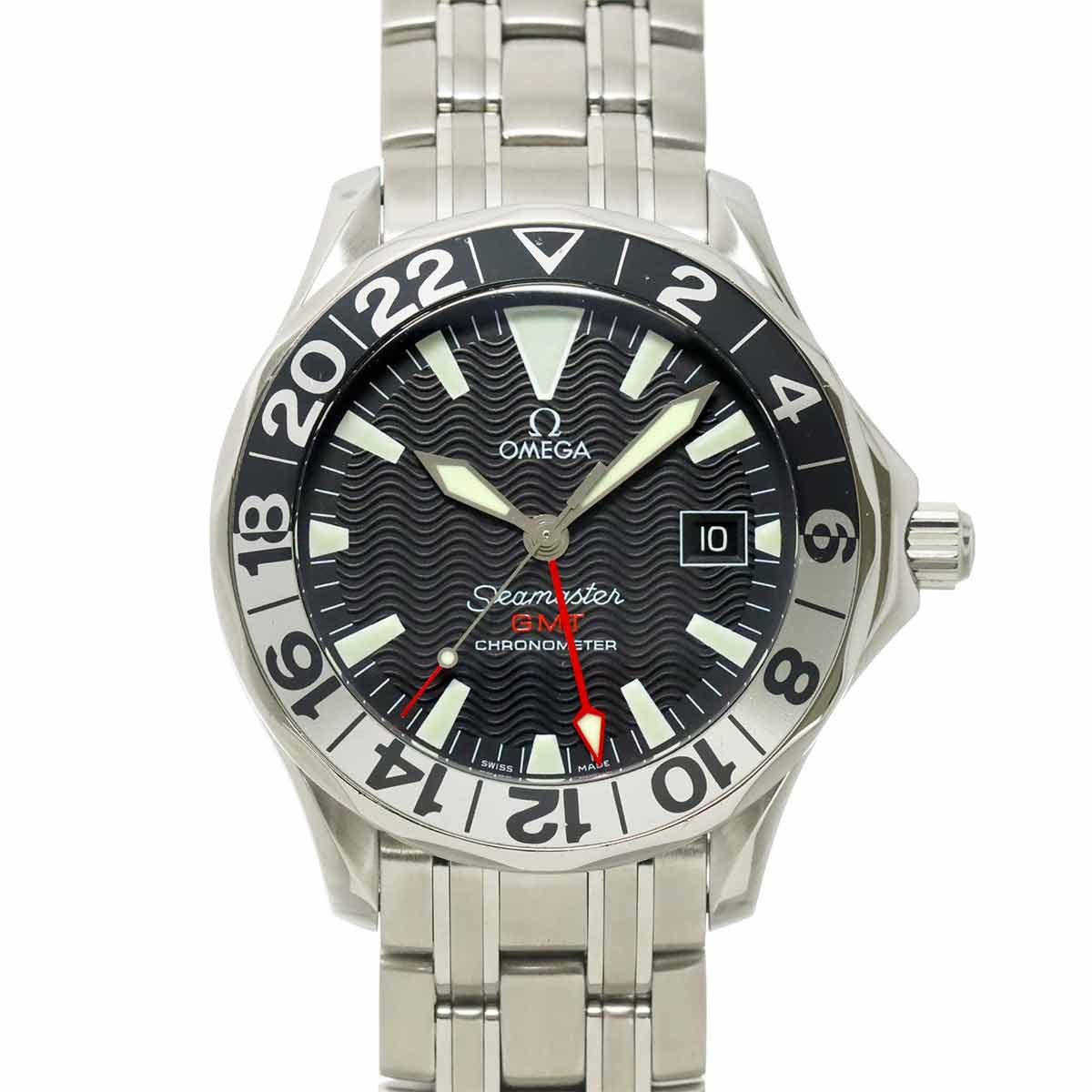 Seamaster 300 GMT 2534 50 Automatic Date Black Dial Men Watch