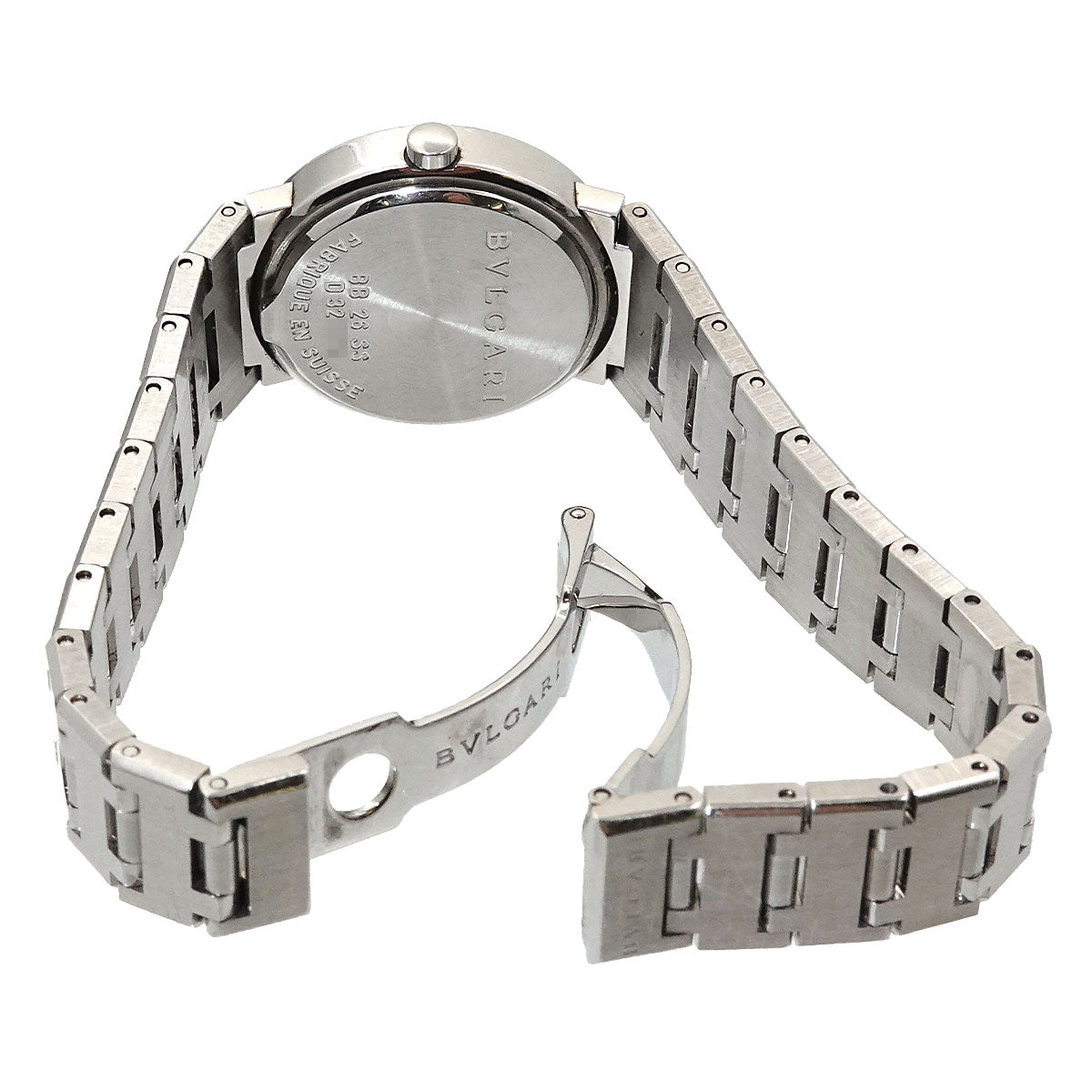 BVLGARIBVLGARI BB26SS Quartz Black Dial Ladies Watch