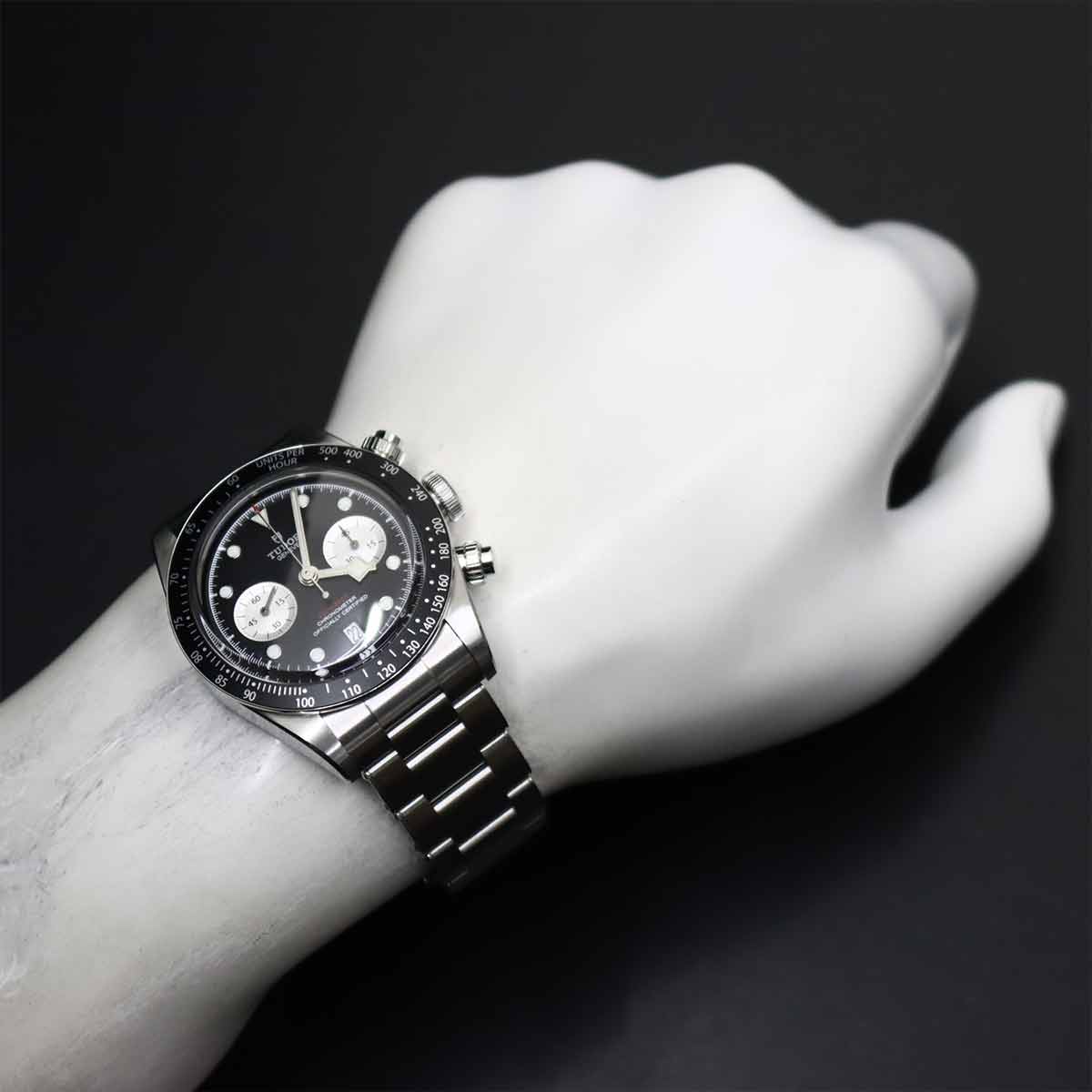 Black Bay Chronograph 79360N Automatic Black Dial Mens Watch