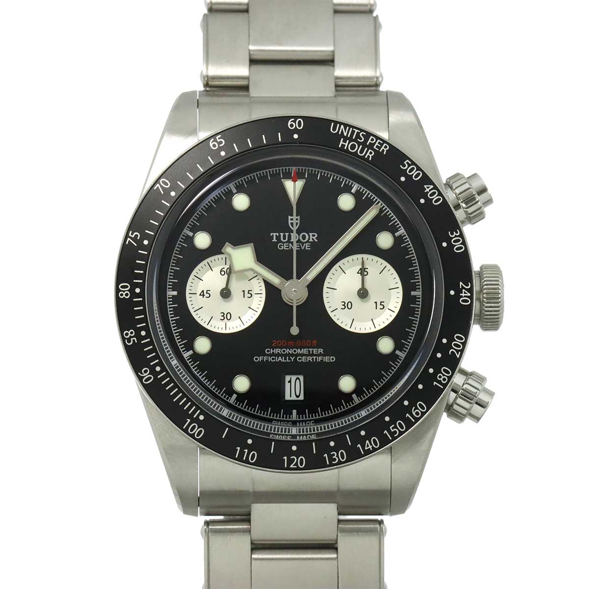 Black Bay Chronograph 79360N Automatic Black Dial Mens Watch