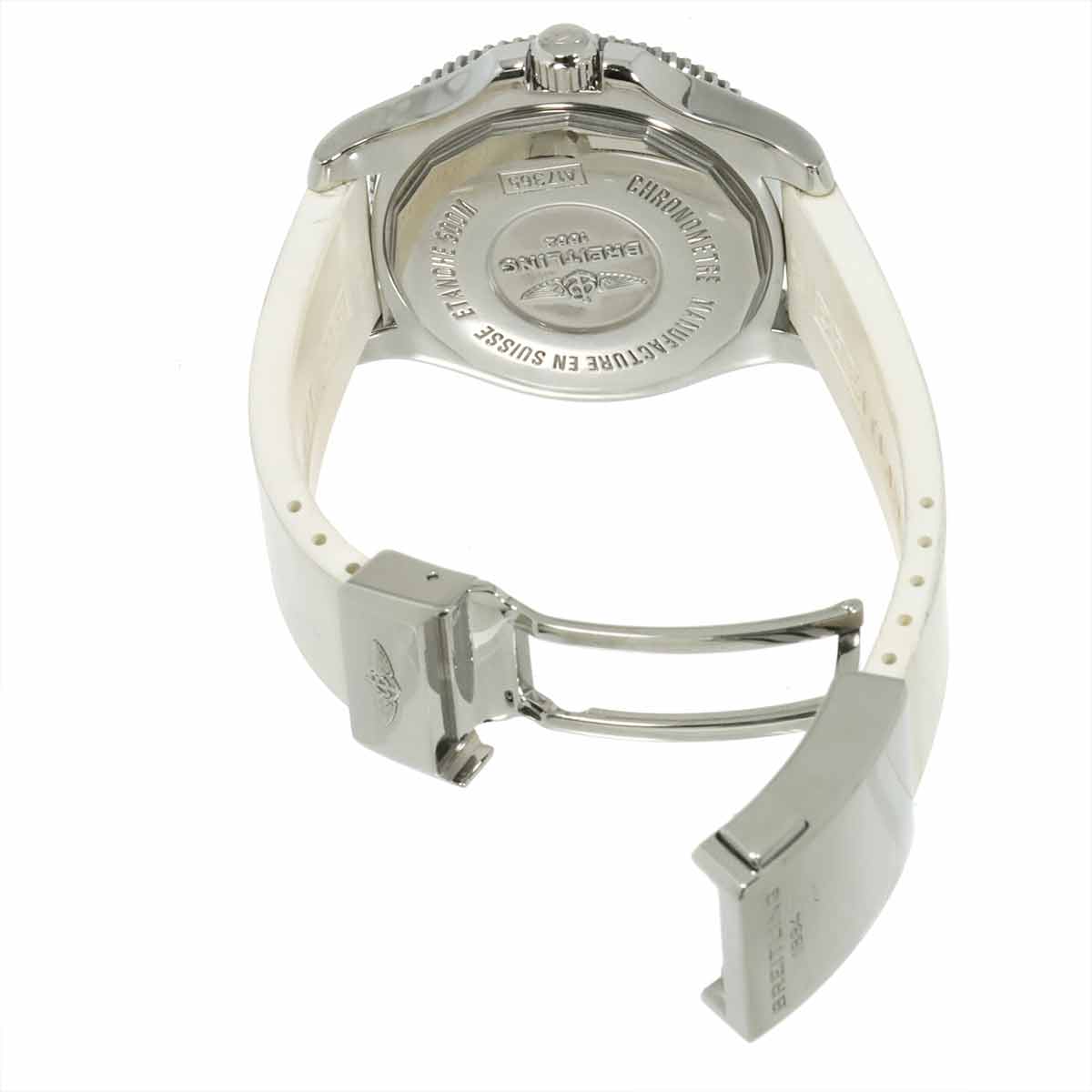 Super Ocean II 42mm A17365 White Dial Automatic Mens Watch