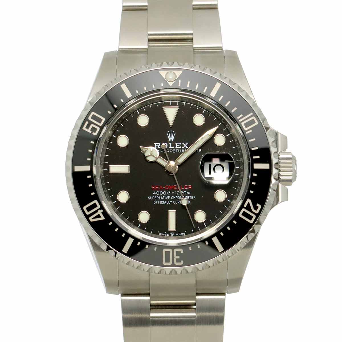 Sea-Dweller 126600 Random Roulette Date Black Dial Mens