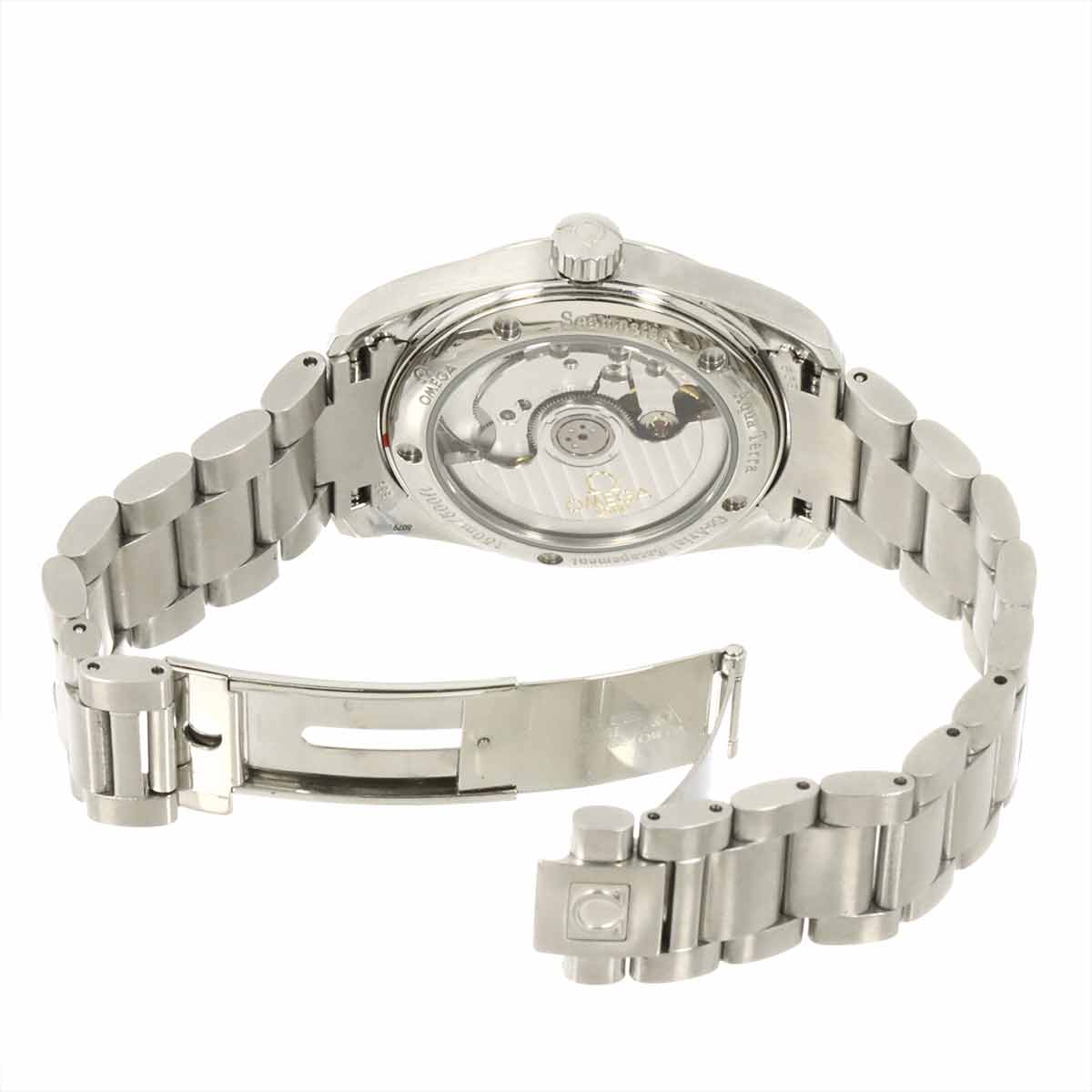 Seamaster Aqua Terra 2504 70 Date Quartz White Shell Dial