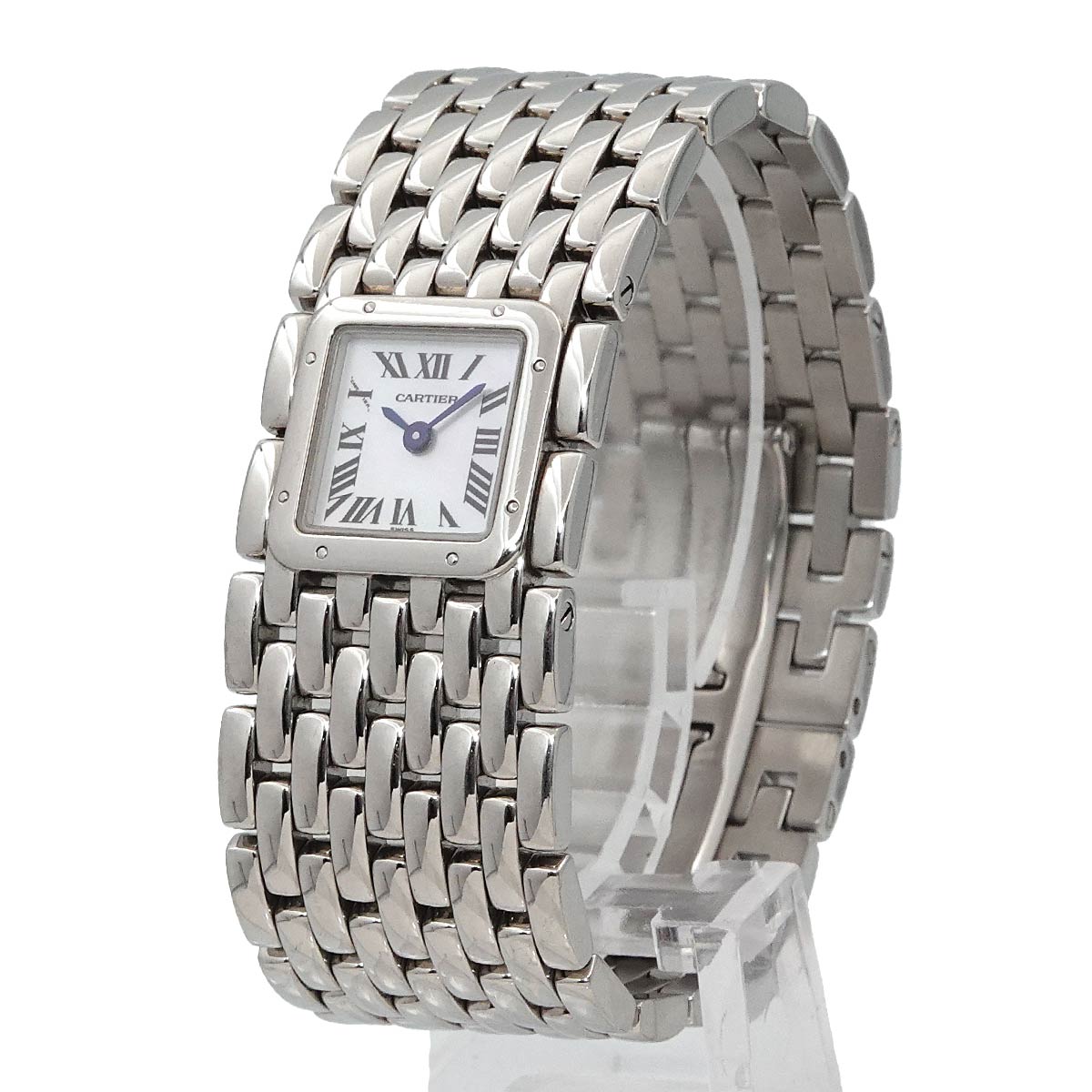 Panthere Ruban W61001T9 Quartz White Shell Dial Ladies Watch