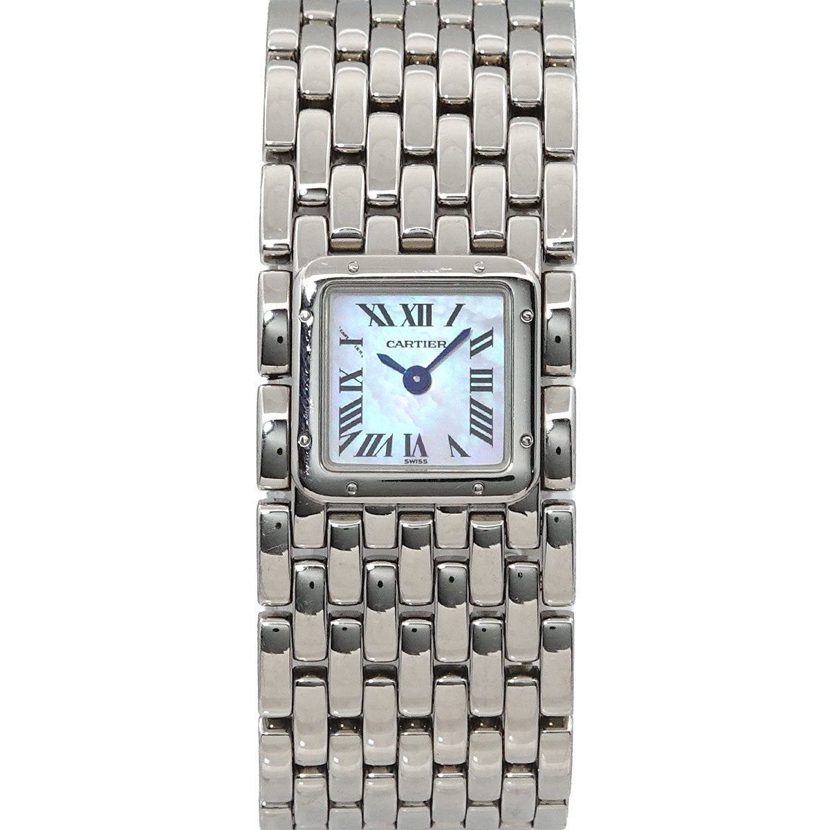 Panthere Ruban W61001T9 Quartz White Shell Dial Ladies Watch