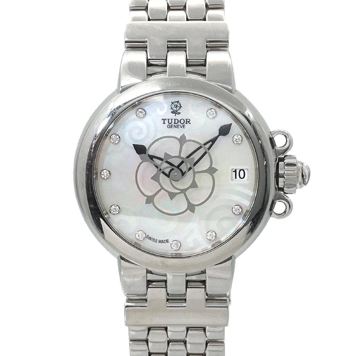 Clair De rose 35700 Automatic White Shell Dial Ladies Watch