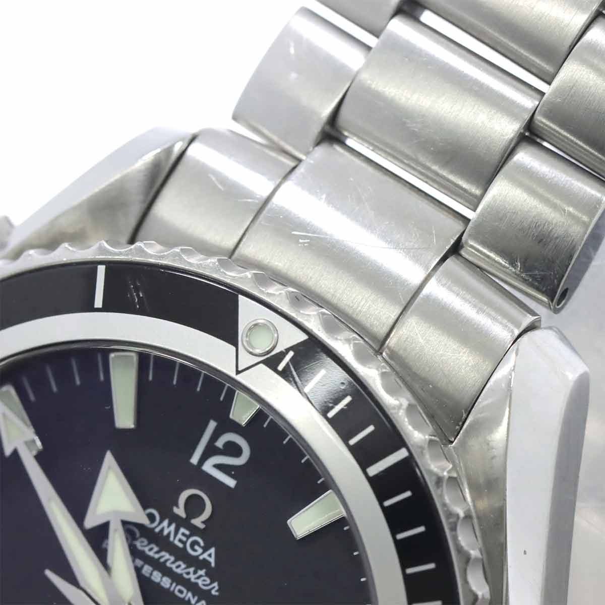 Seamaster Planet Ocean 2200 50 Automatic Date Black Dial Mens