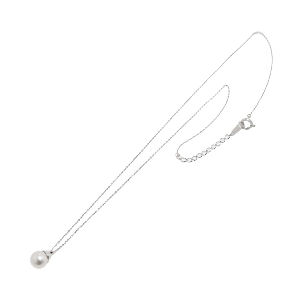 Akoya Pearl 7.0mm Necklace 18K WG 750