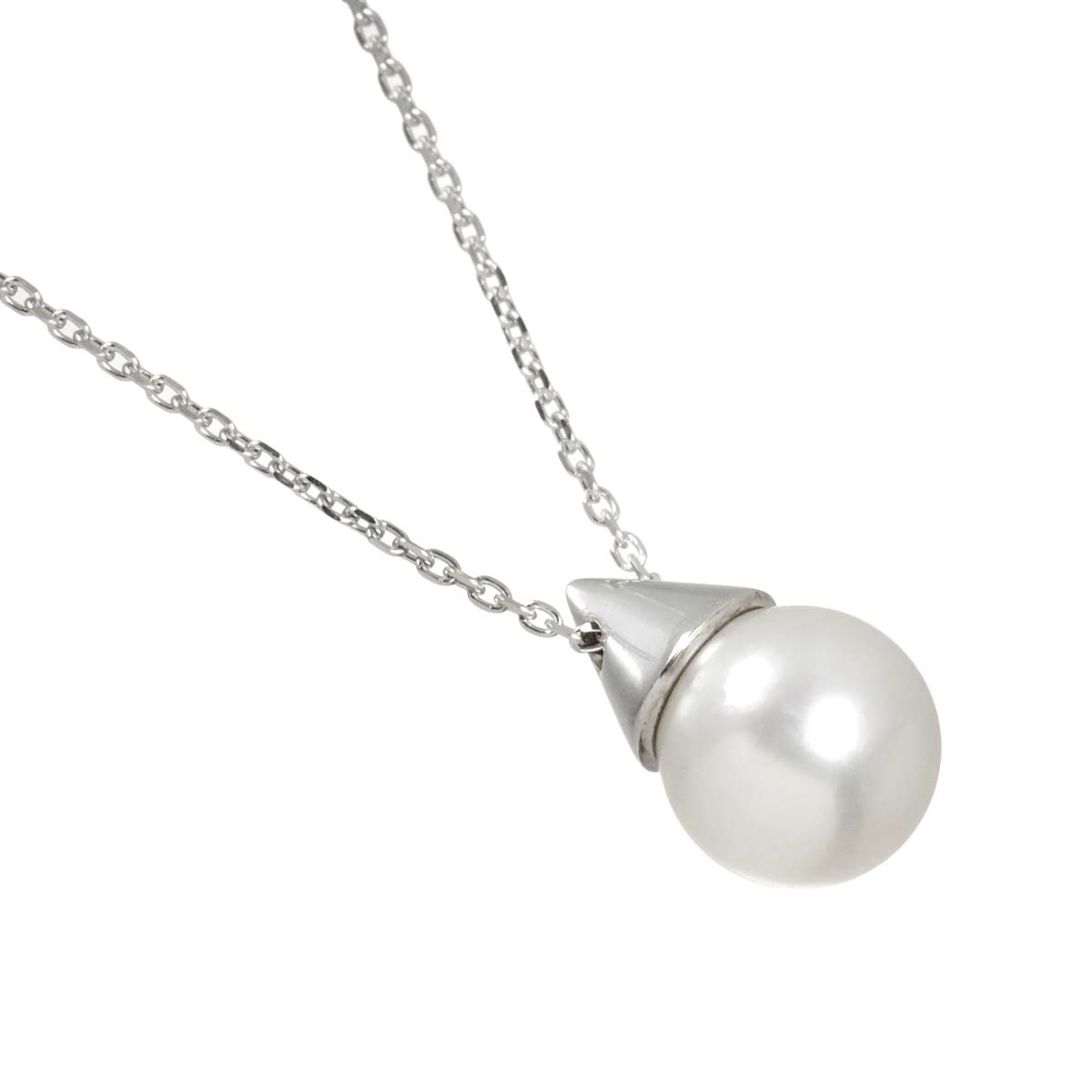 Akoya Pearl 7.0mm Necklace 18K WG 750