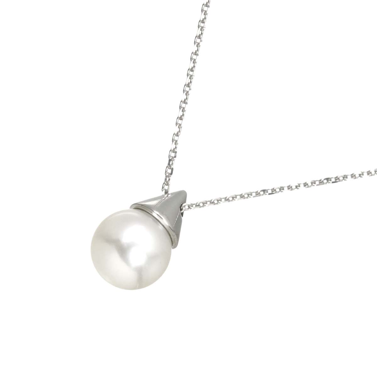 Akoya Pearl 7.0mm Necklace 18K WG 750