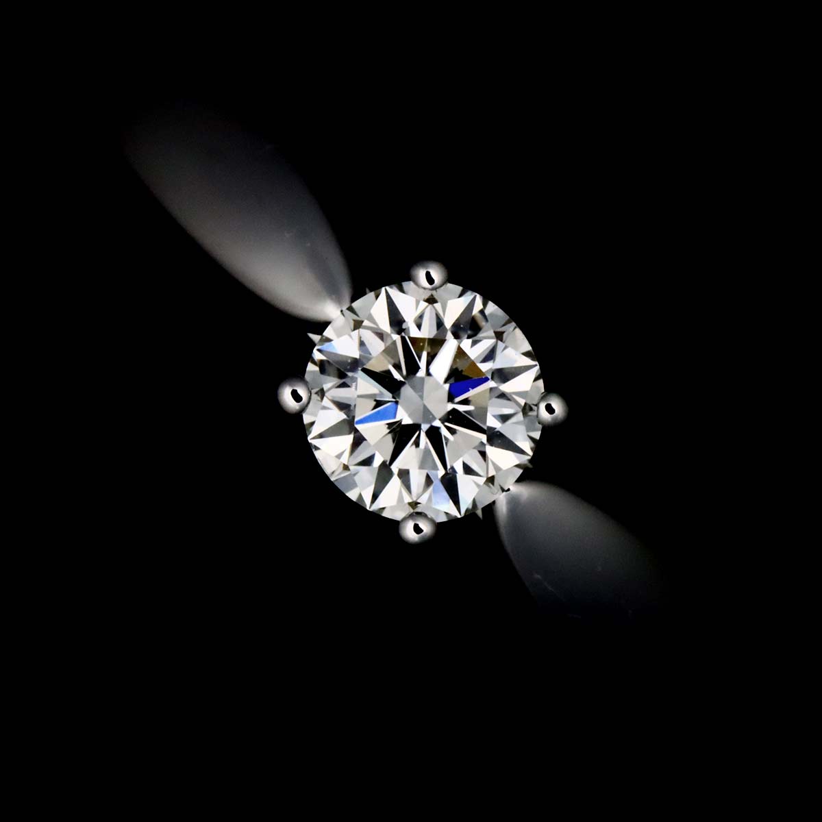 Harmony Diamond 0.29ct I/IF/3EX Ring Pt Size5.25-5.5(US)