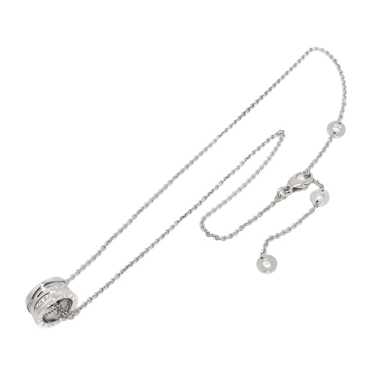 B-ZERO1 Legend Diamond Necklace 18K White Gold 750