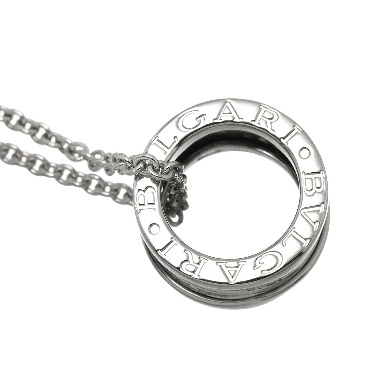 B-ZERO1 Legend Diamond Necklace 18K White Gold 750