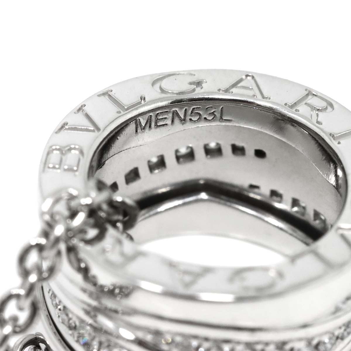 B-ZERO1 Legend Diamond Necklace 18K White Gold 750